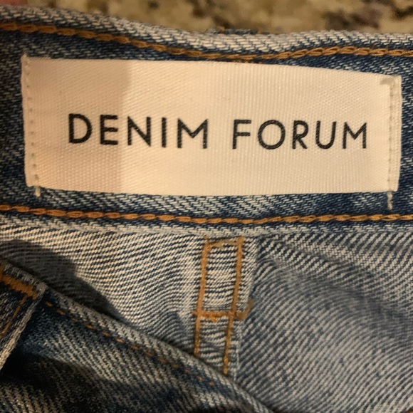 Denim Forum The Joni High Rise Loose Jeans - Picture 3 of 7